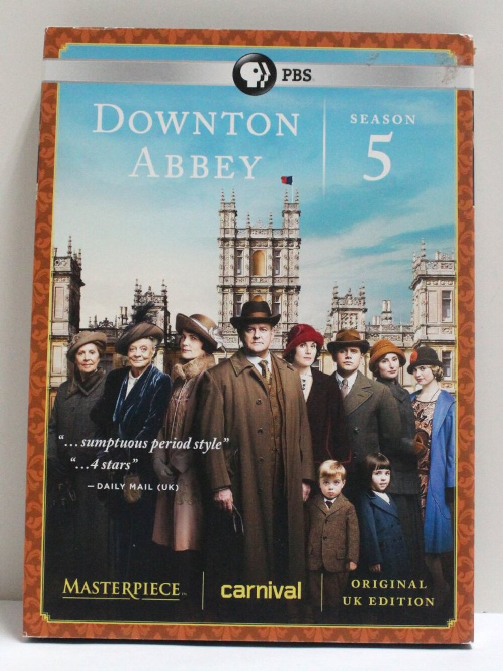 Downton Abbey Season 5 Original UK Edition DVD